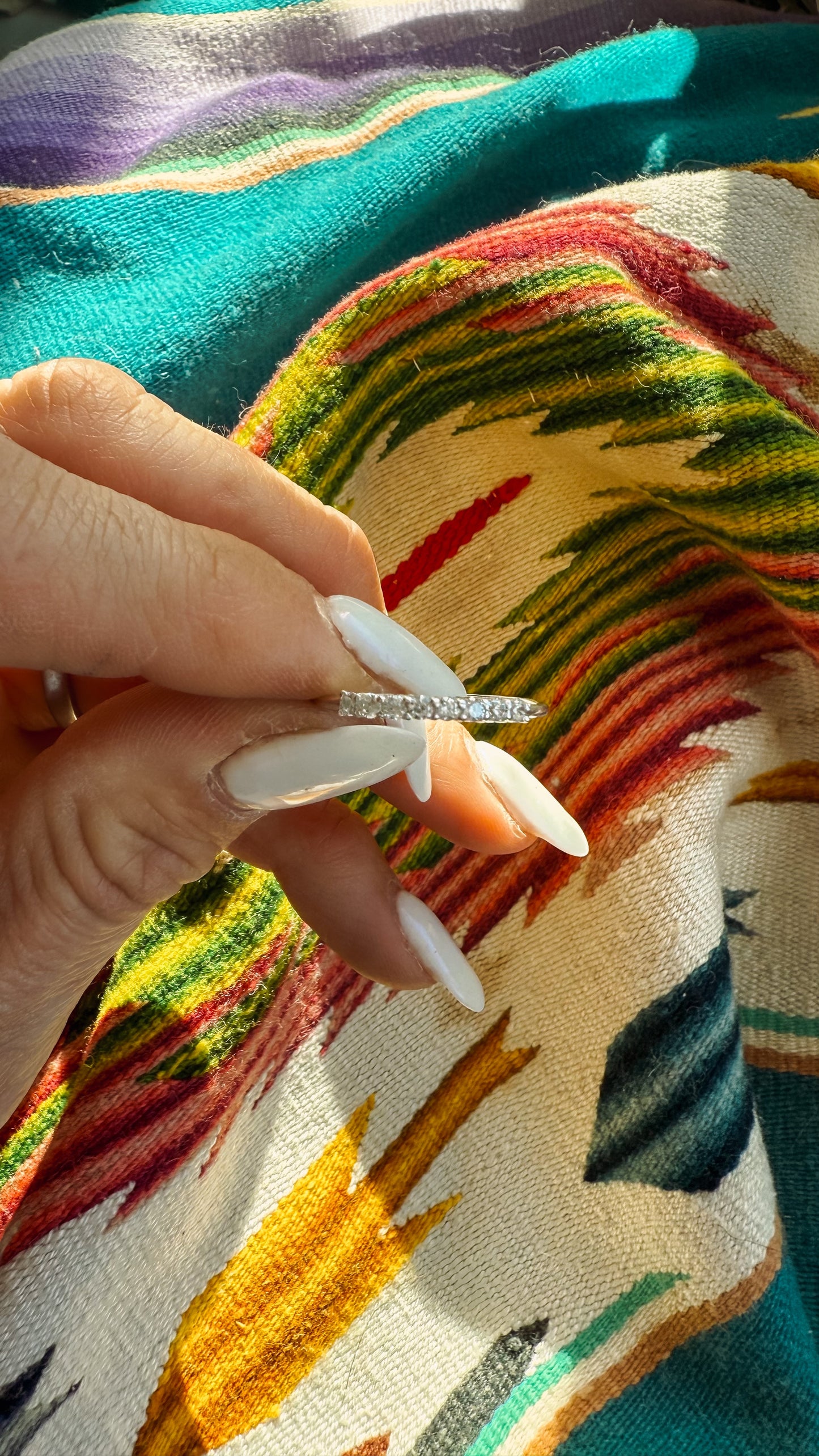 Charlotte Sterling Silver Ring - Turnback Pony ™ -