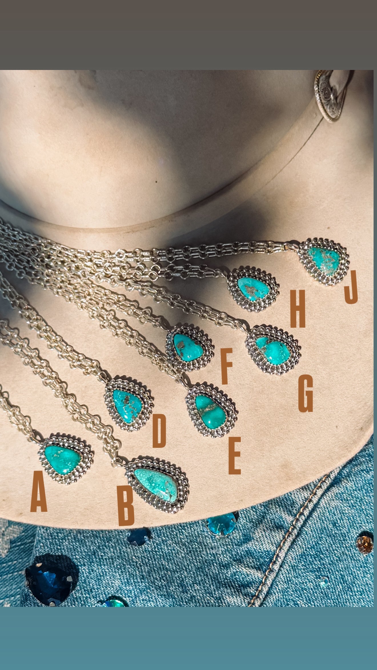 Purslane Necklace - Turnback Pony ™ - Necklaces