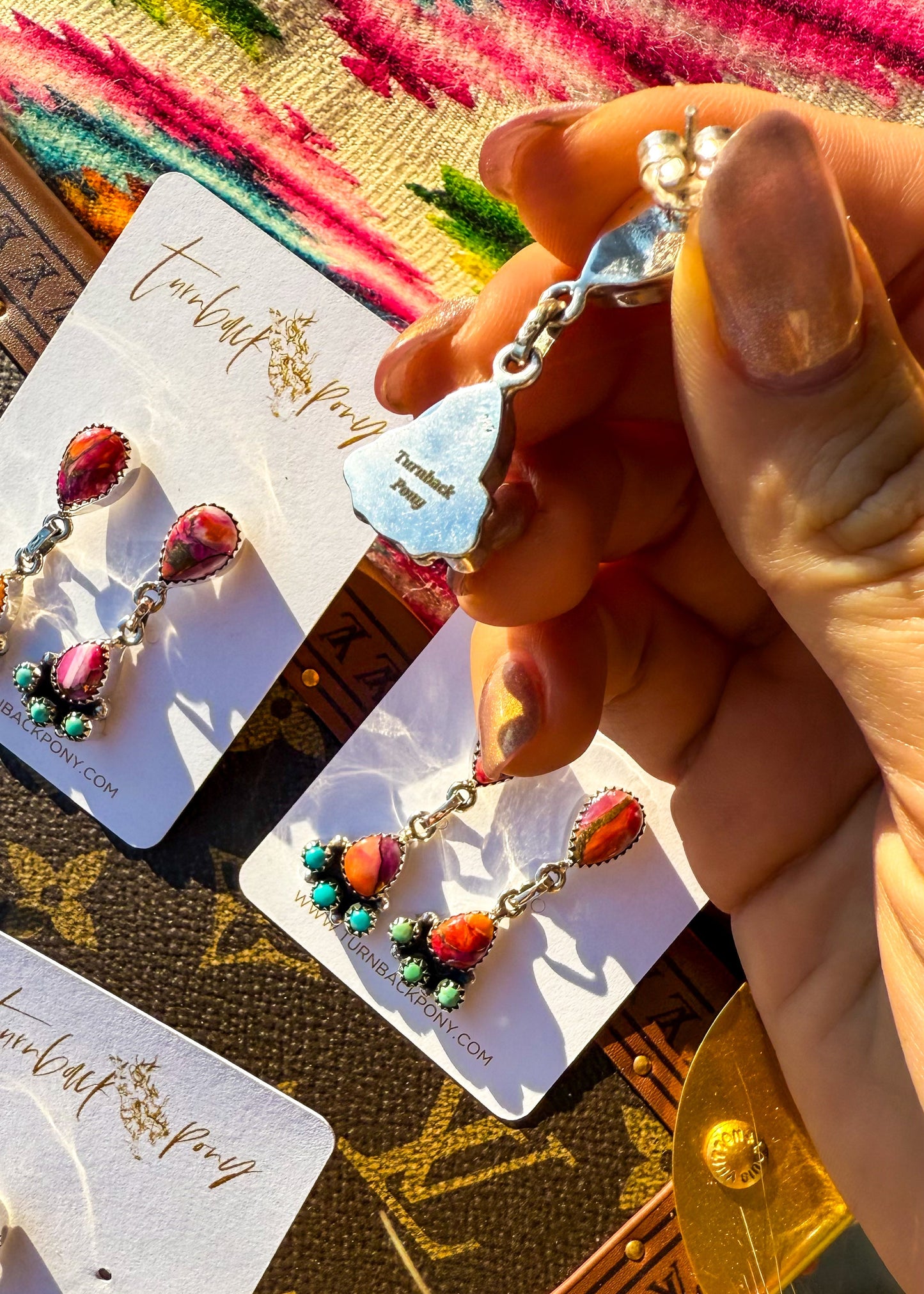 Starie Range Earrings - Turnback Pony ™ - Earrings