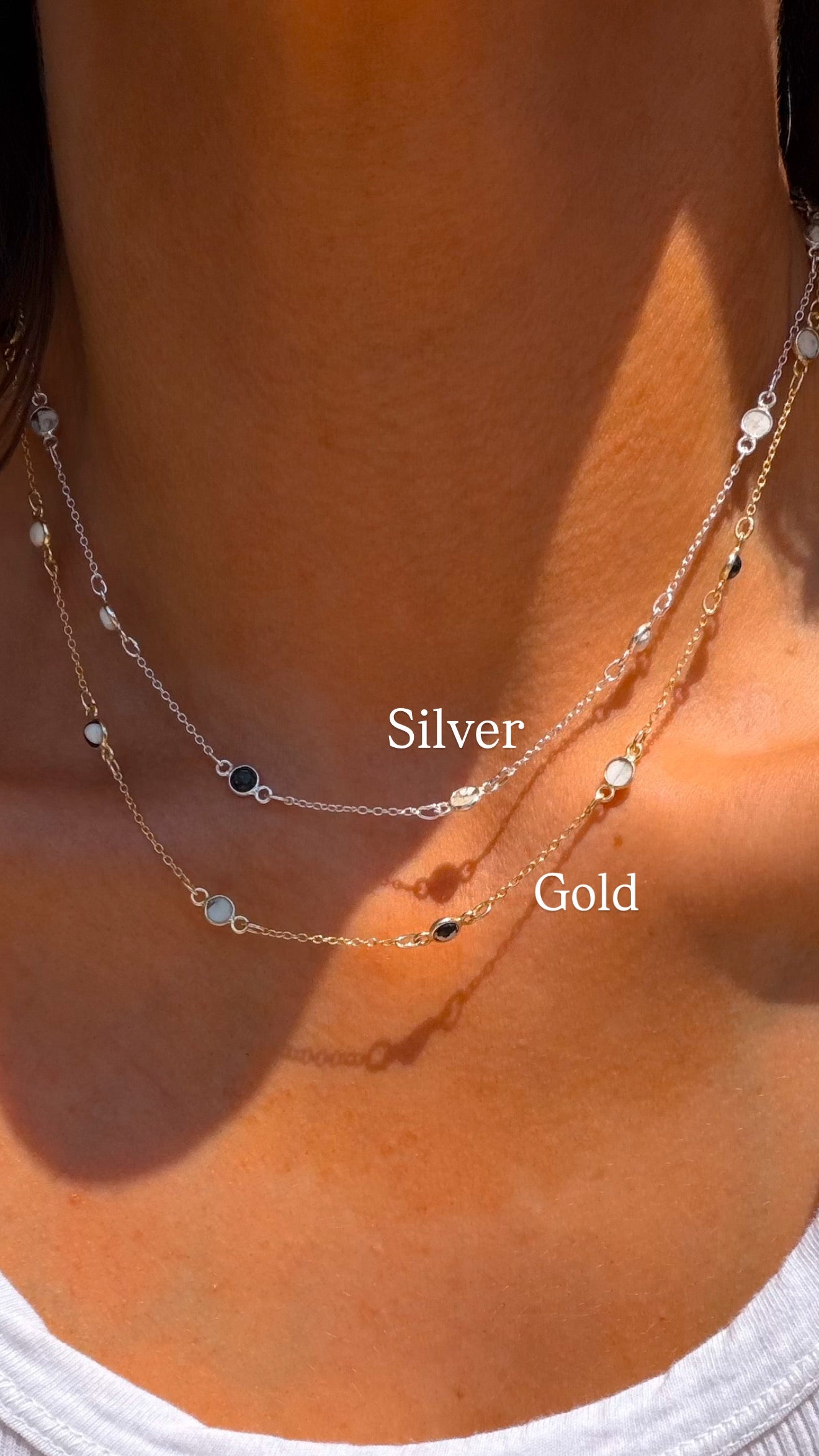 Dainty White Buffalo Pony Club Necklace - Turnback Pony ™ - Necklace