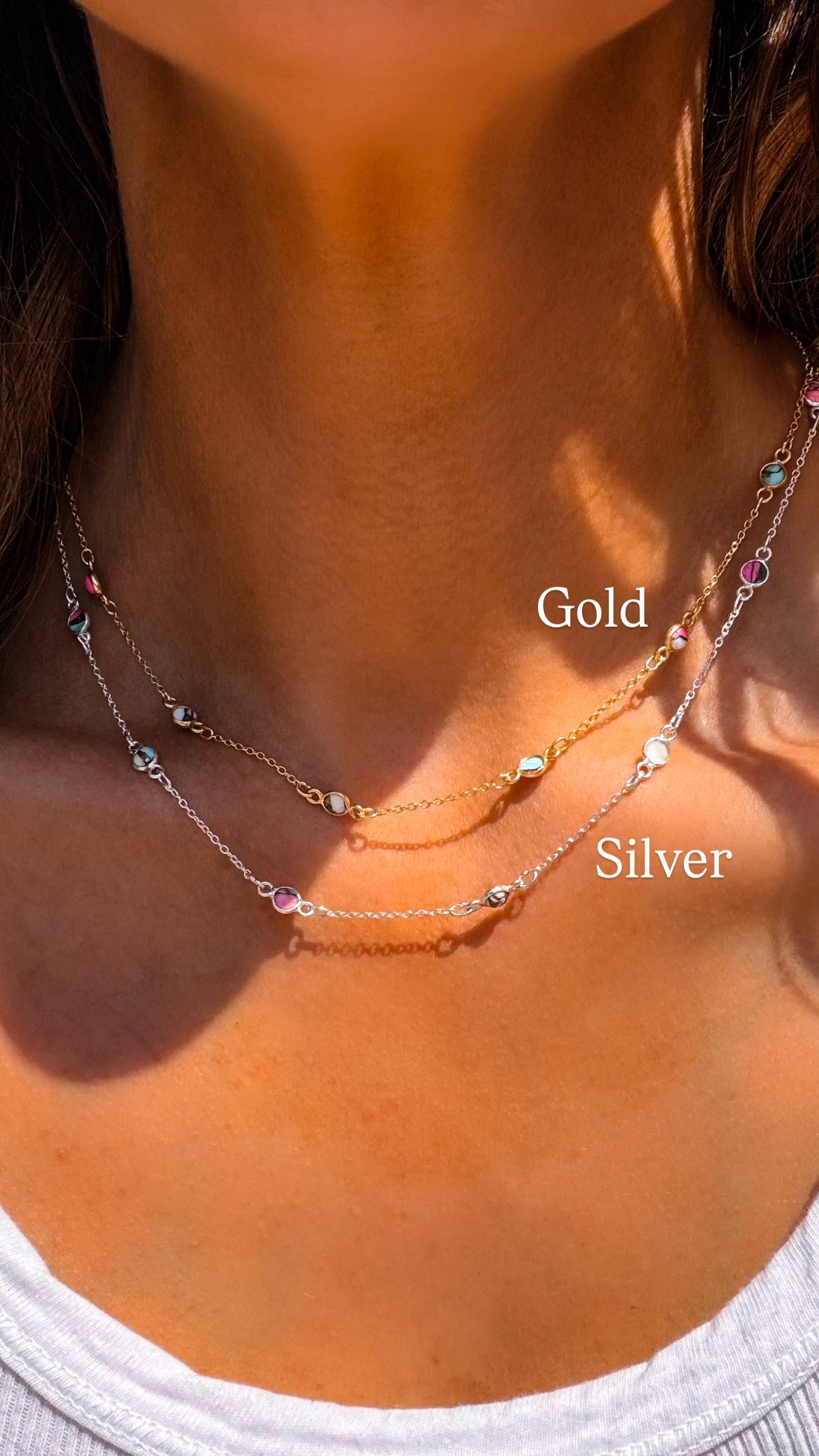 Cotton Candy Dainty Pony Club Necklace - Turnback Pony ™ - Necklace