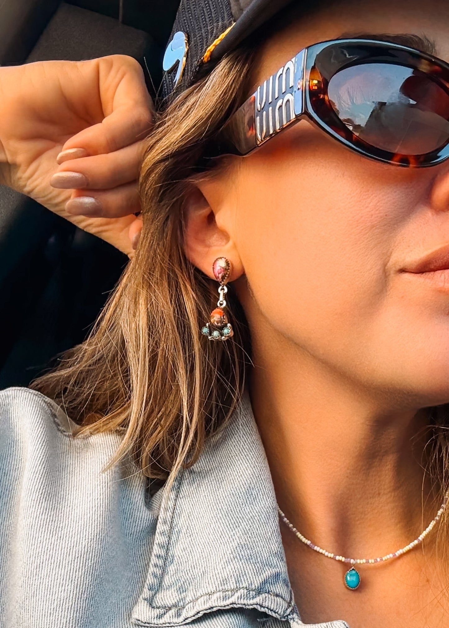 Starie Range Earrings - Turnback Pony ™ - Earrings