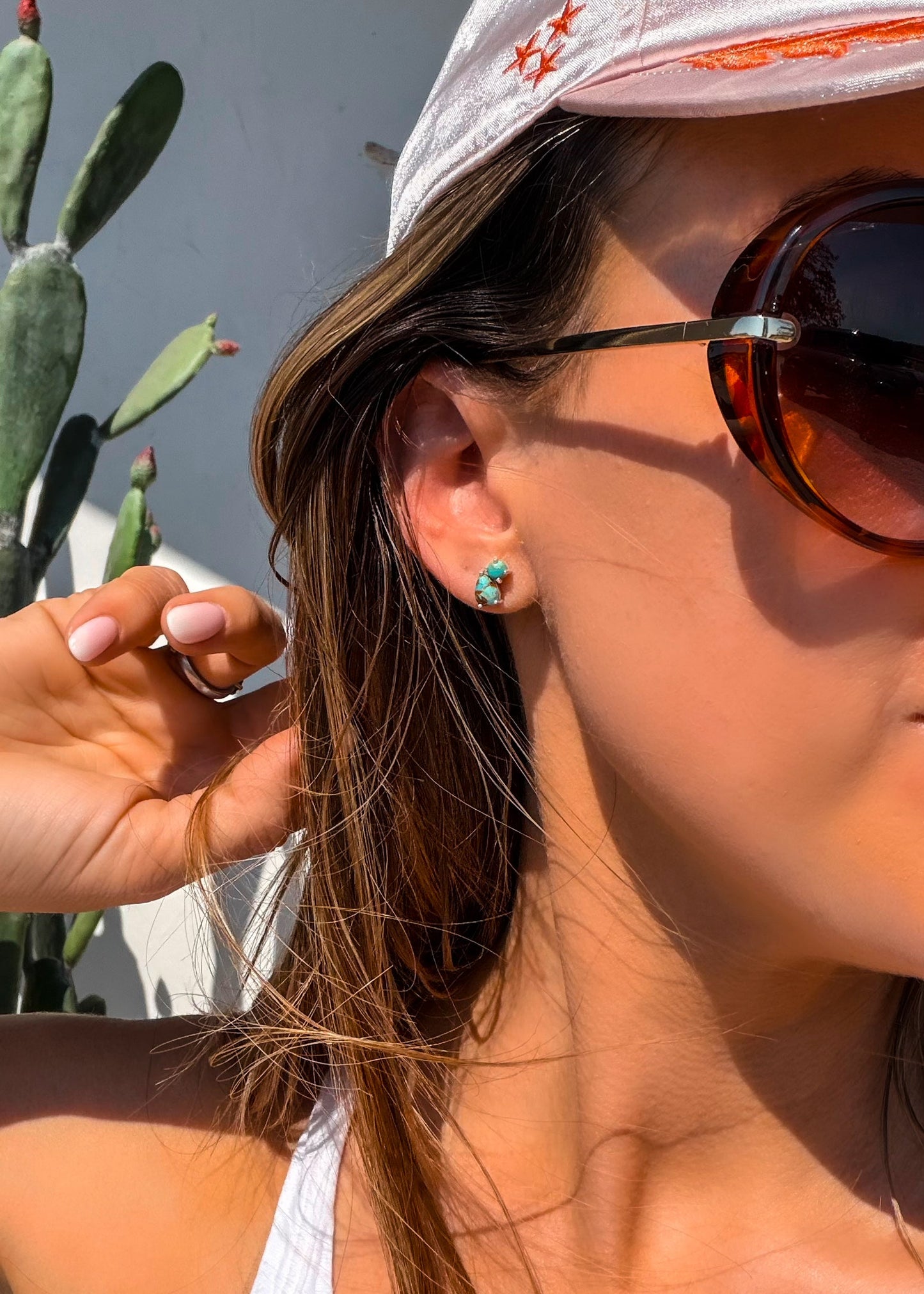 Brantley Silver Earrings - Turnback Pony ™ - Earring
