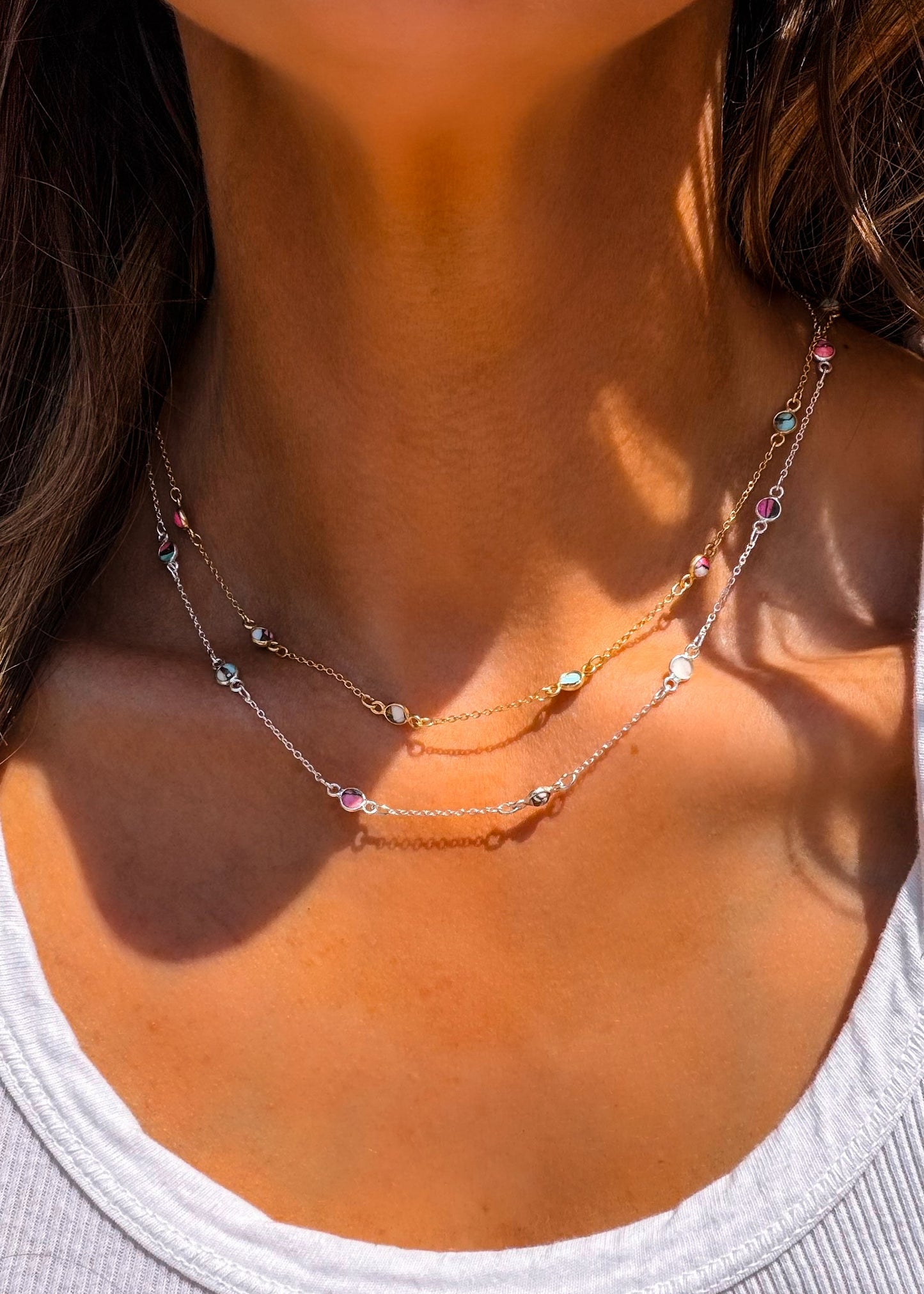 Cotton Candy Dainty Pony Club Necklace - Turnback Pony ™ - Necklace