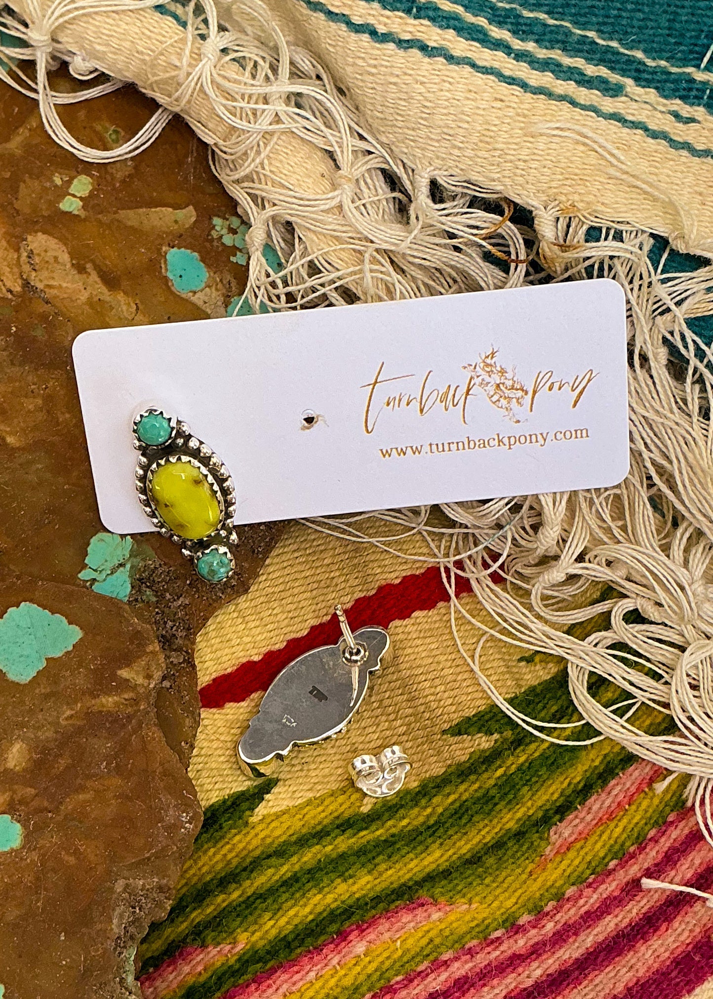 Joslin Earrings - Turnback Pony ™ - Earrings