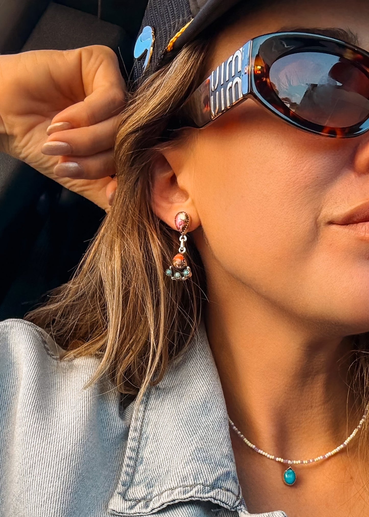 Starie Range Earrings - Turnback Pony ™ - Earrings