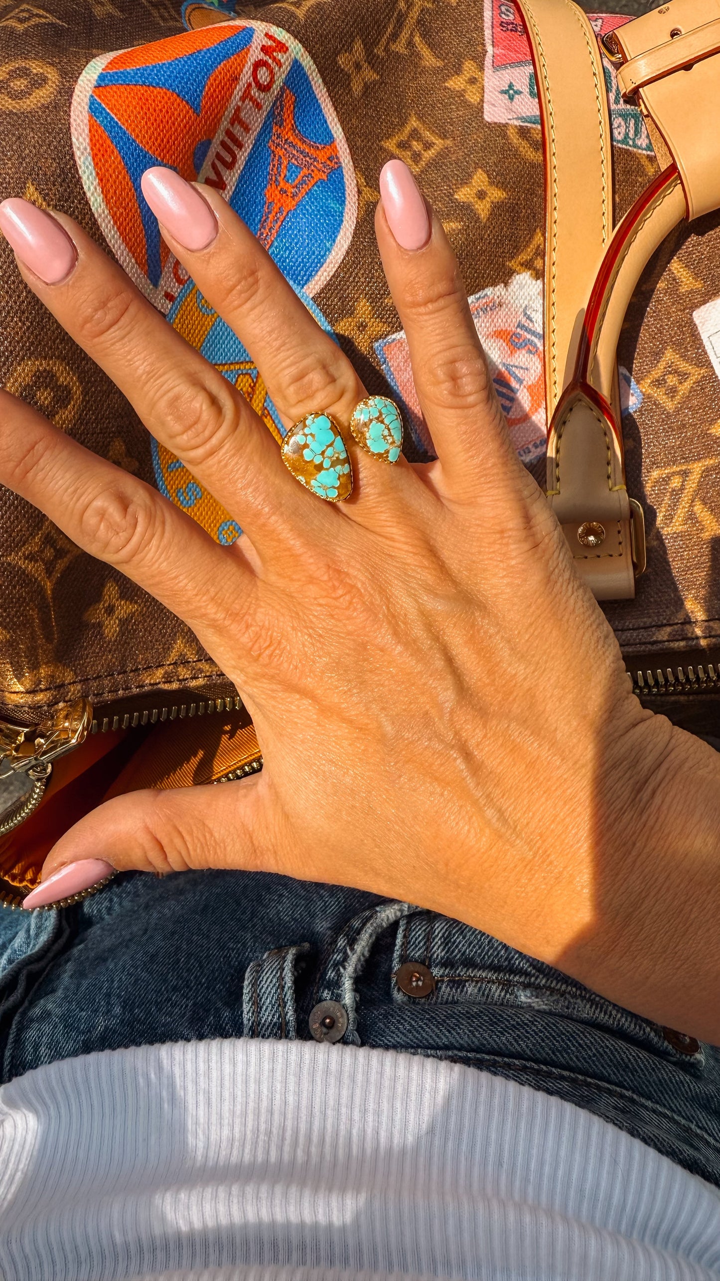 Joni Adjustable Ring (Style 1) - Turnback Pony ™ - Rings