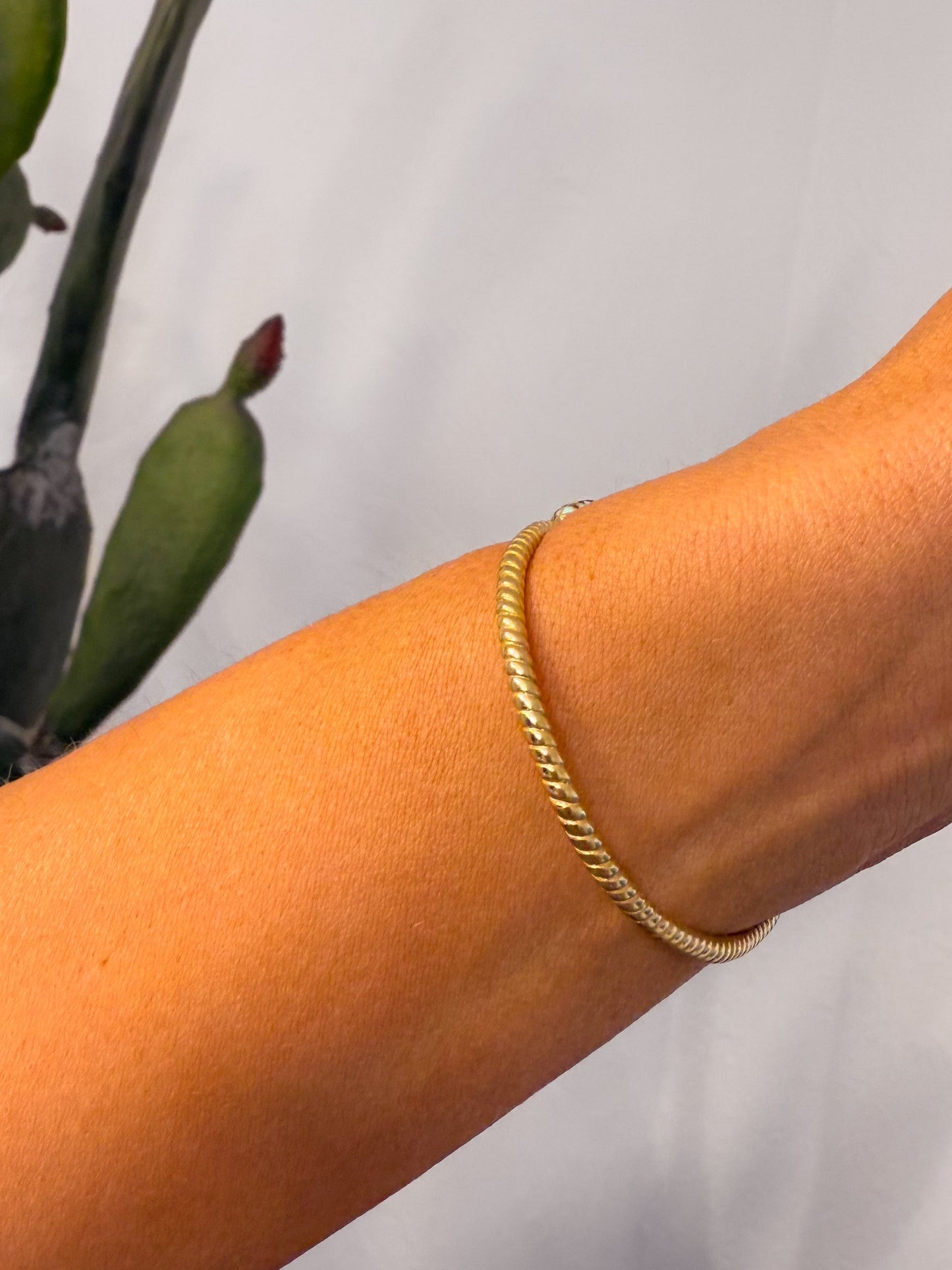 2 Stone Gold Cuff