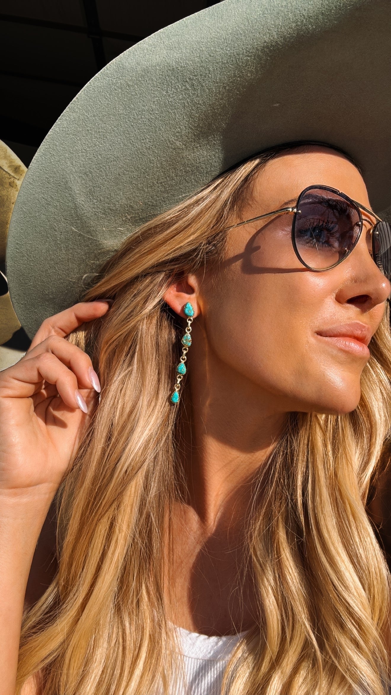 Cheval Gold Earrings