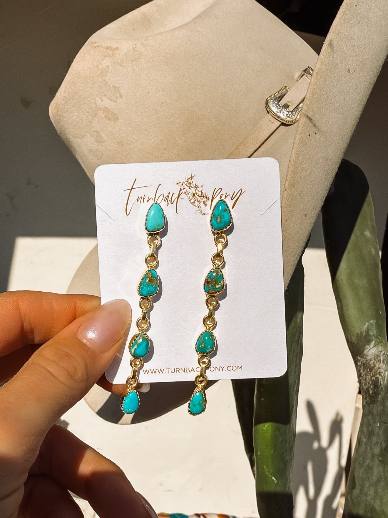 Cheval Gold Earrings