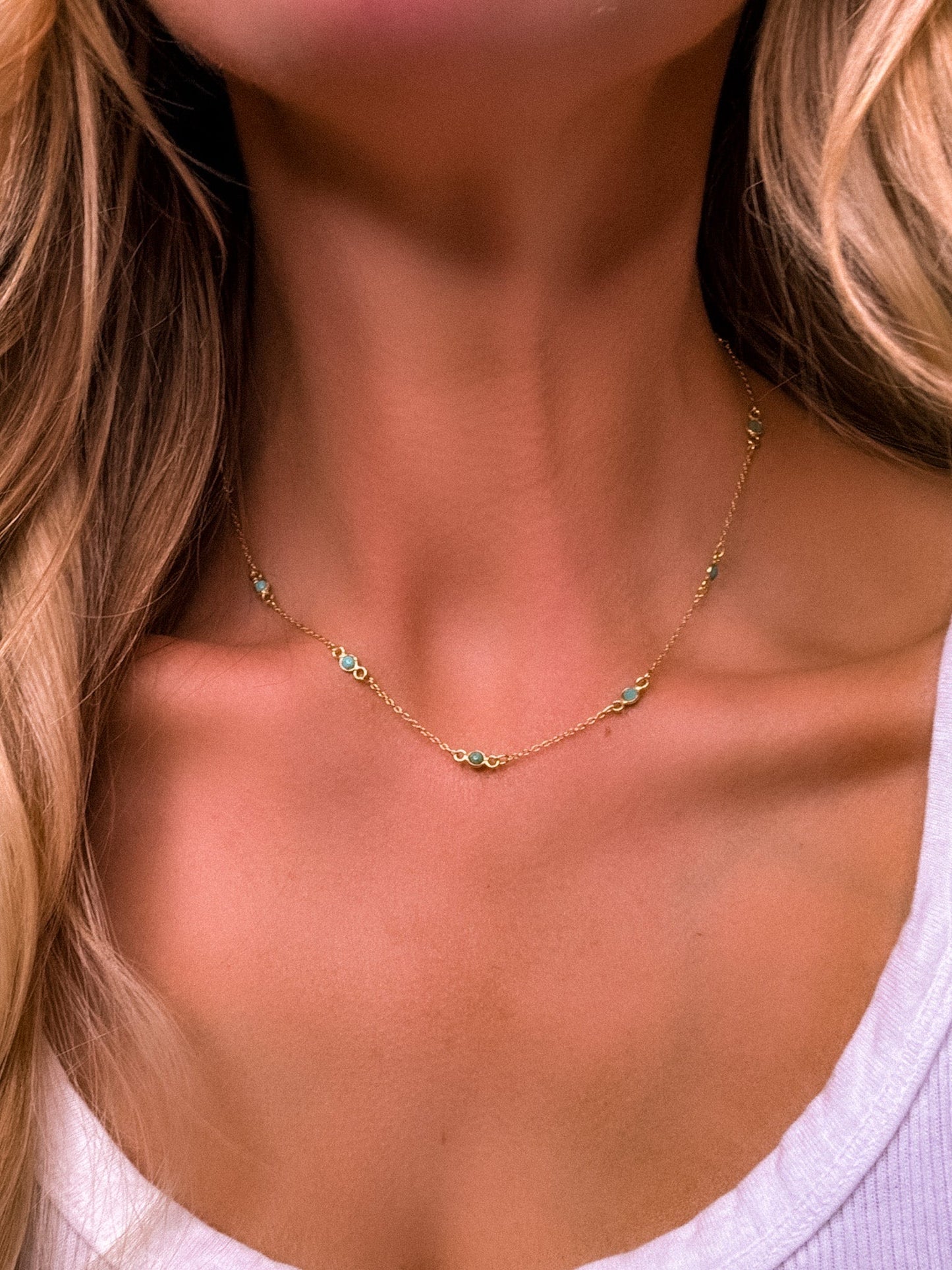Dainty Pony Club Gold Necklace