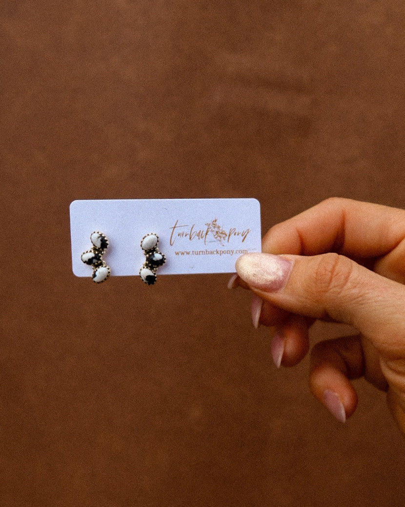 May Silver Earring