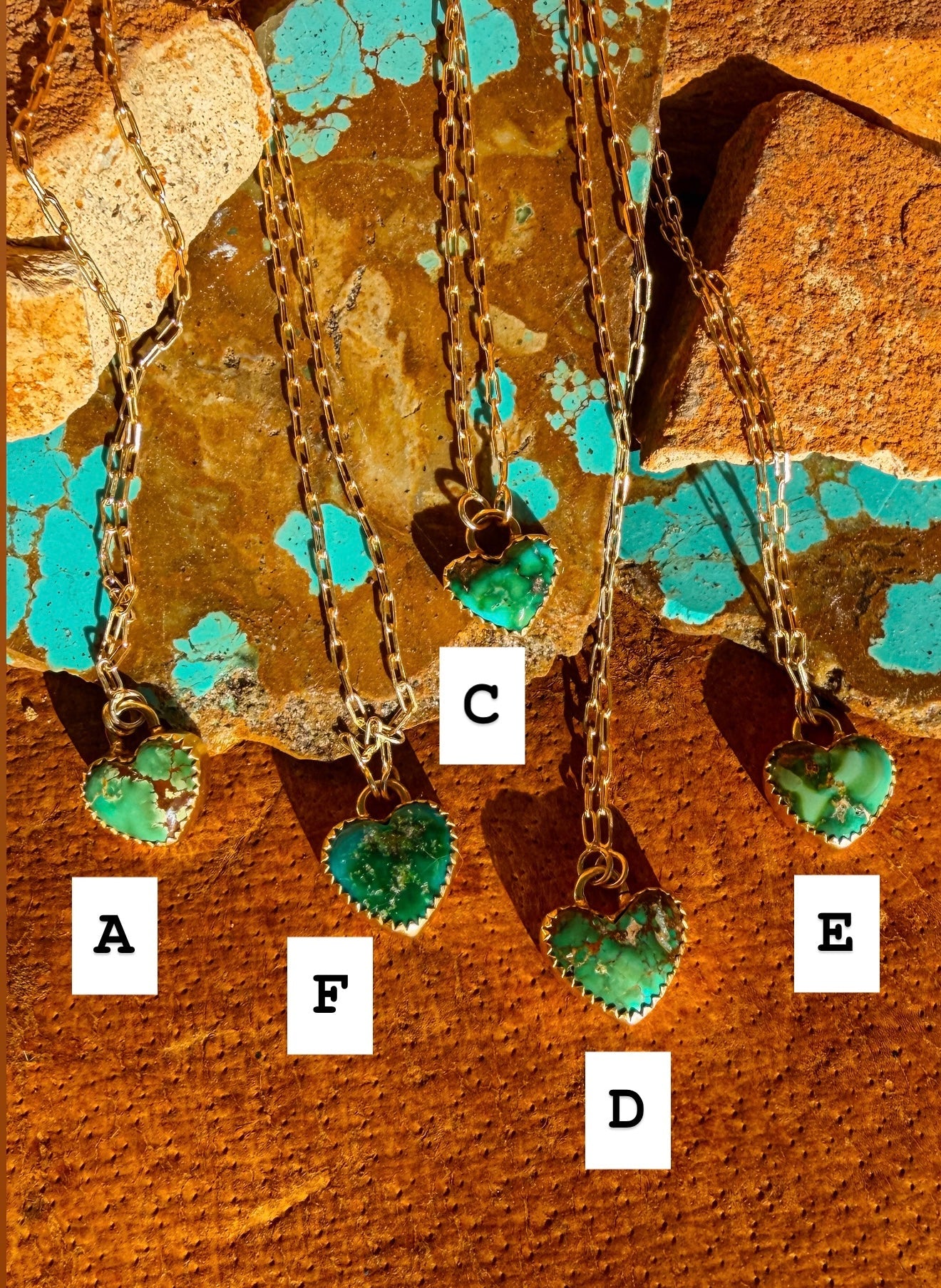 Kinsel Gold Necklace