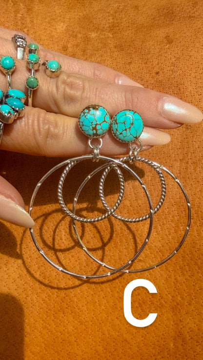 Kindal Hoops Earrings