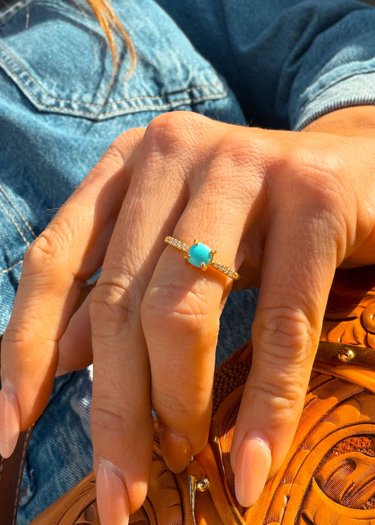 Gold Lorena Ring - Turnback Pony ™ - Rings