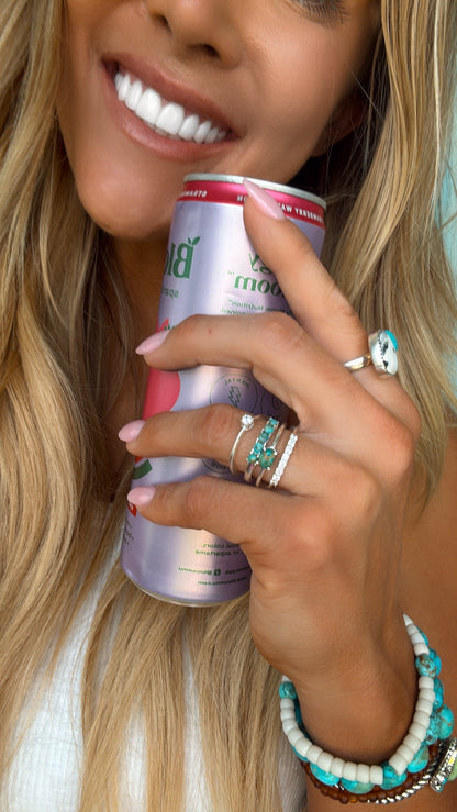 Silver KT Stack - Turnback Pony ™ - Rings