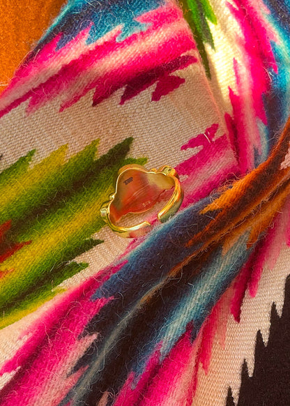 Floral Adjustable Ring - Turnback Pony ™ - Rings