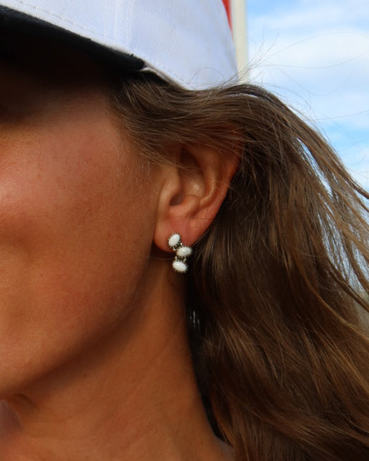 May Silver Earring - Turnback Pony ™ - Earring