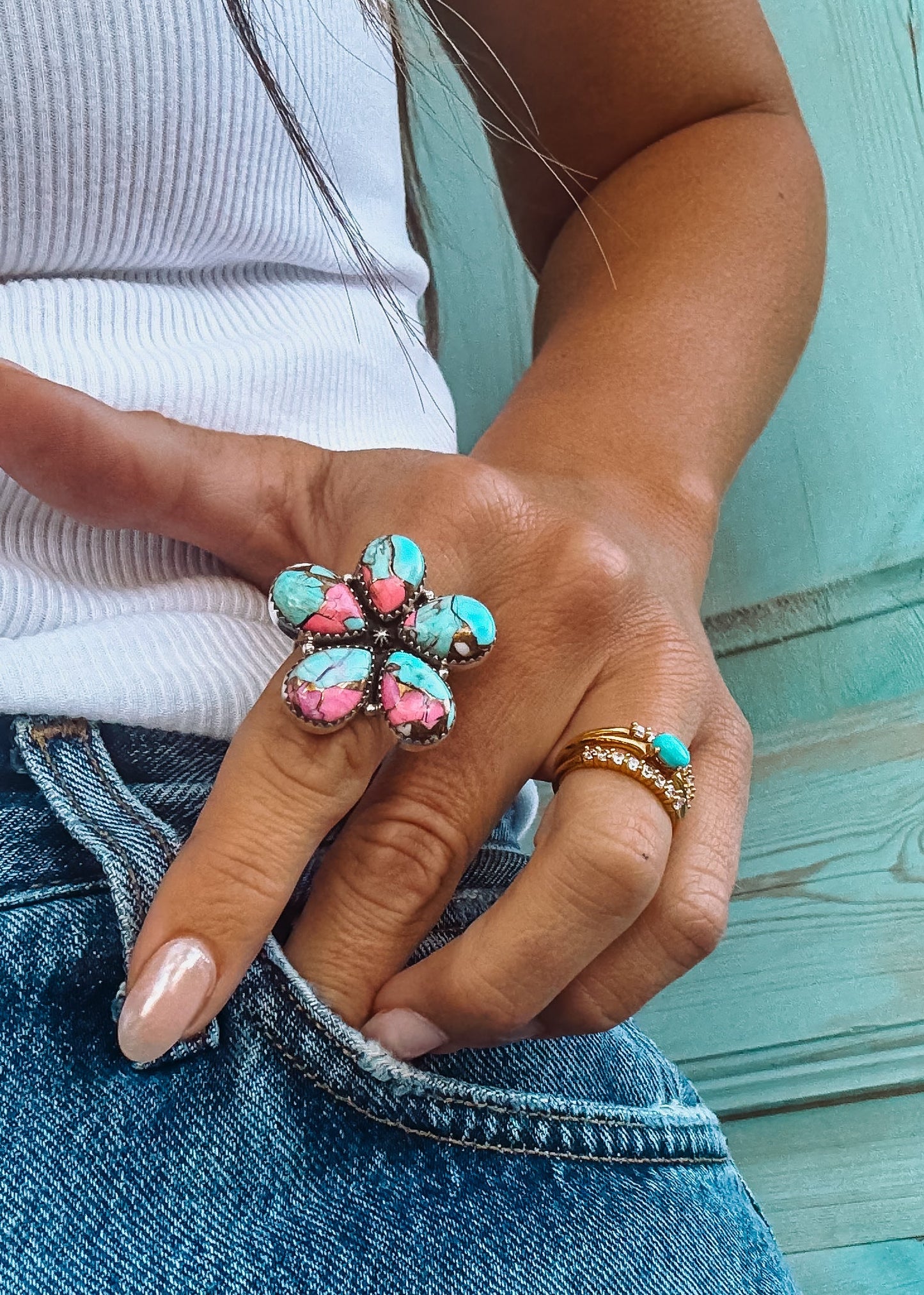 Adeline Adjustable Ring - Turnback Pony ™ - Ring