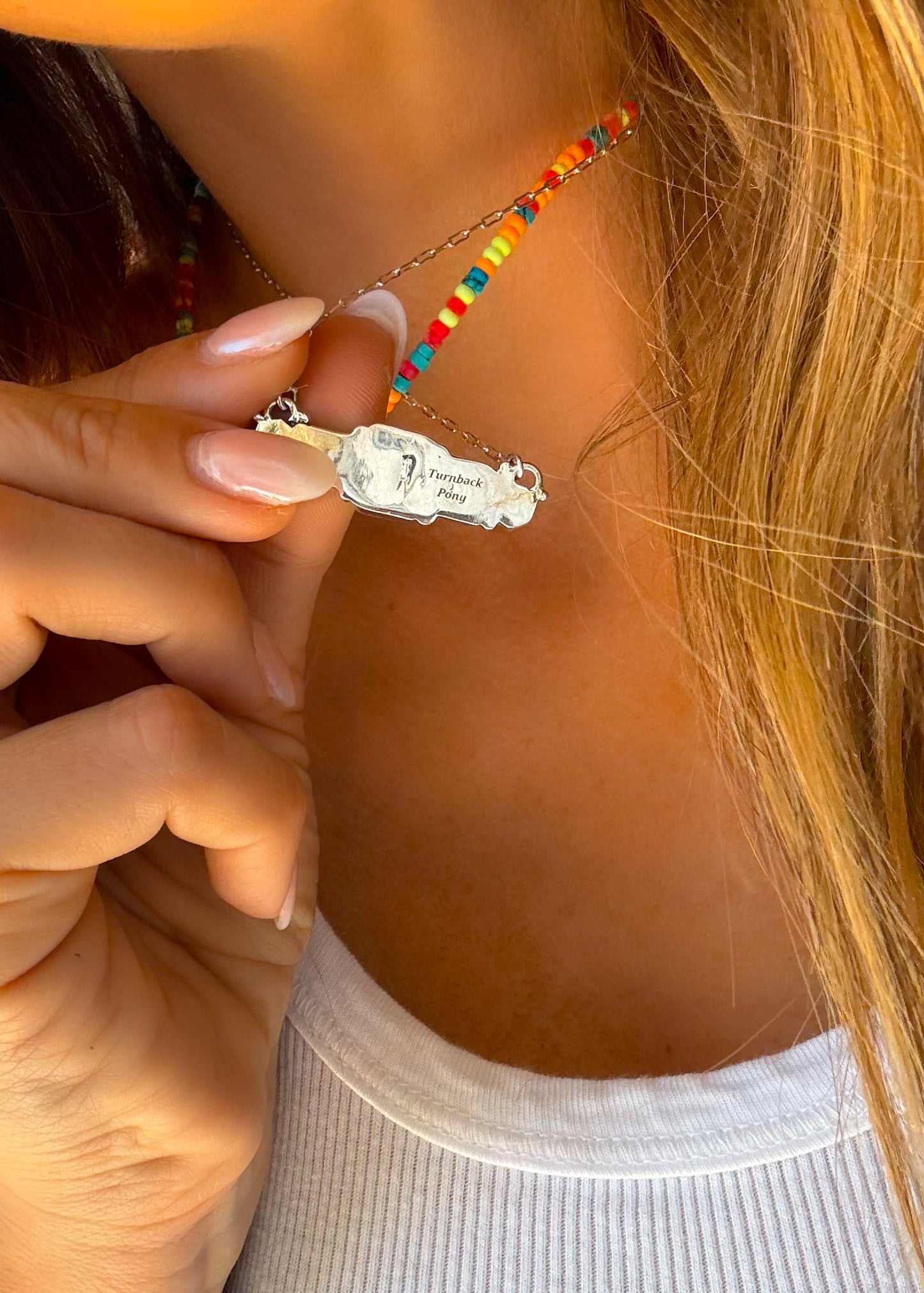 Taryn Necklace - Turnback Pony ™ - Necklace