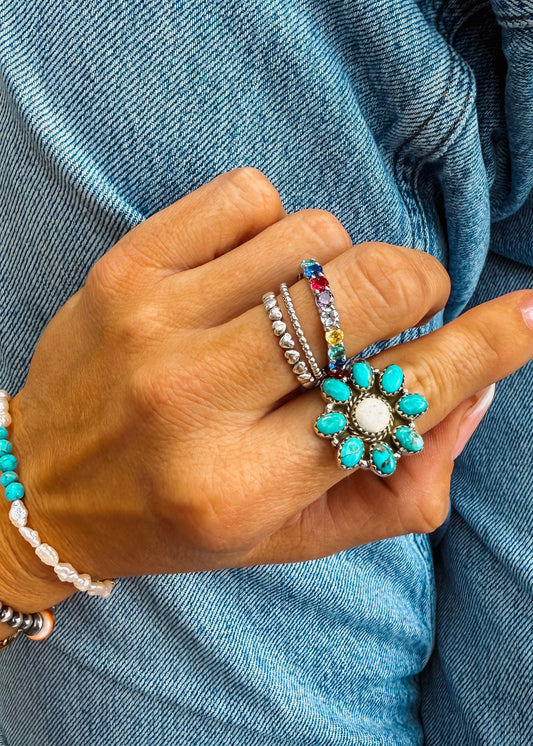 Coat of Many Colors Band - Turnback Pony ™ - Ring