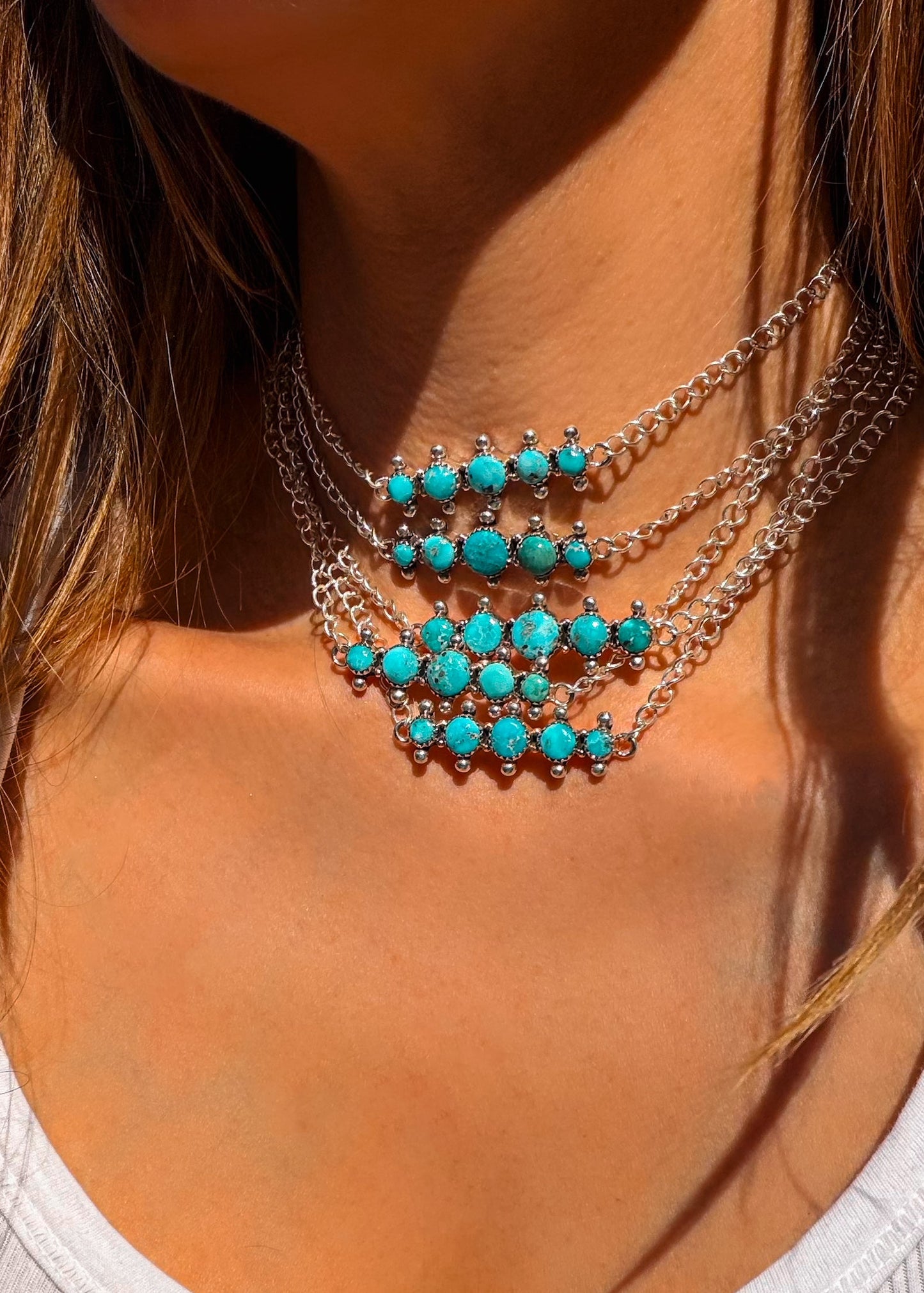 Painted Sky Choker Necklace