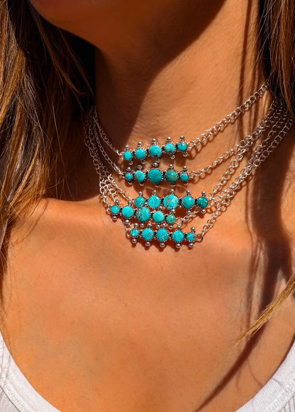 Painted Sky Choker Necklace