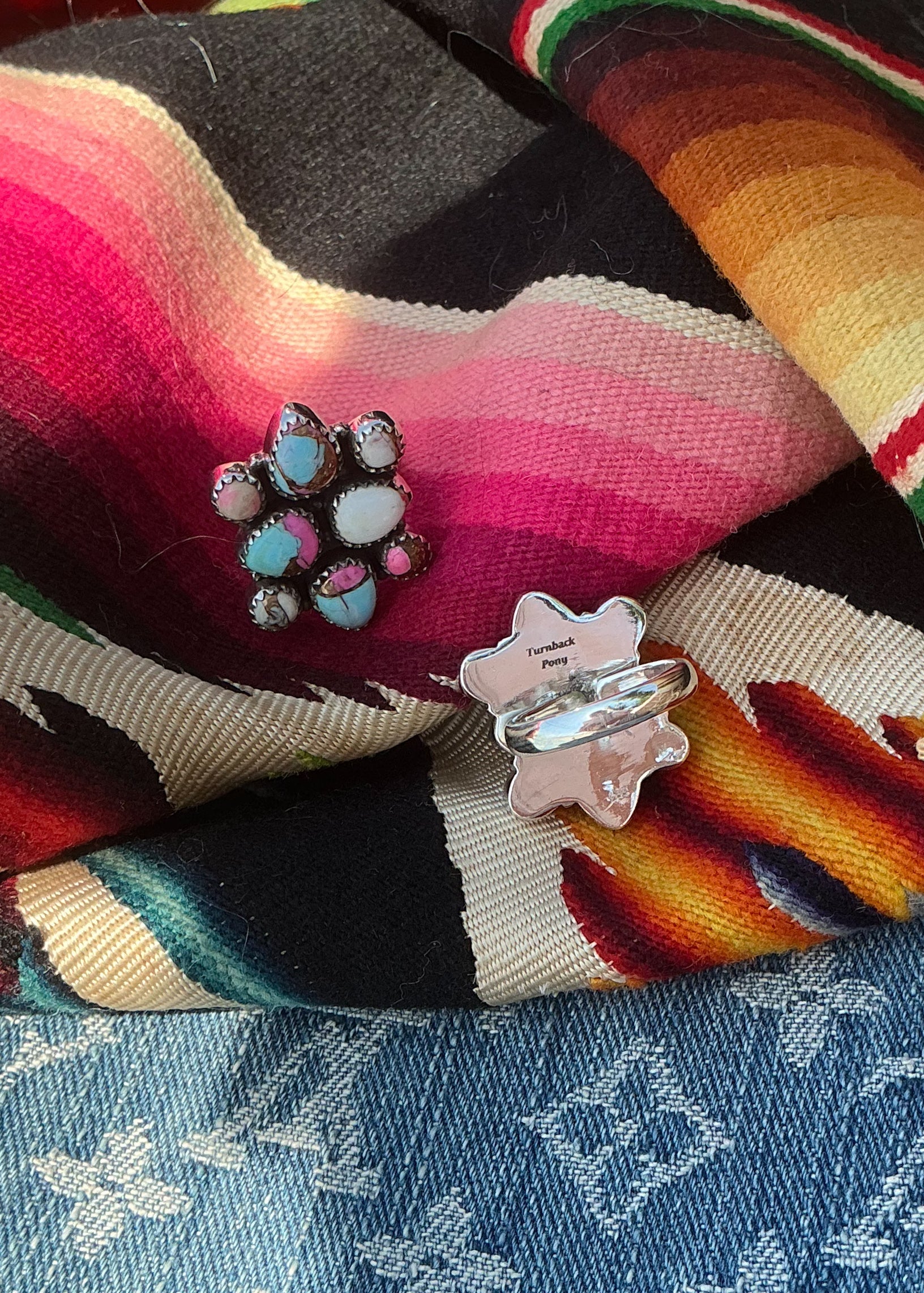 Kenzie Adjustable Ring (Style 2) - Turnback Pony ™ - Rings