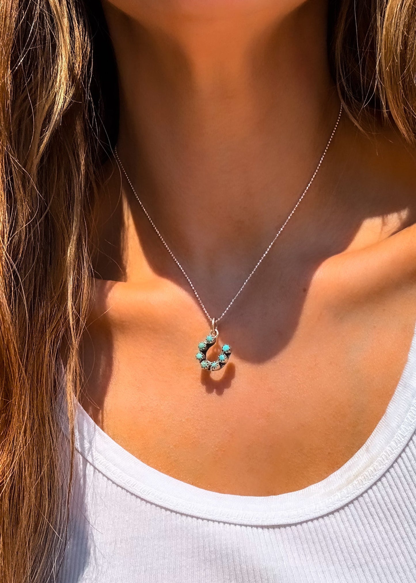 New Horseshoe Necklace - Turnback Pony ™ - Necklace
