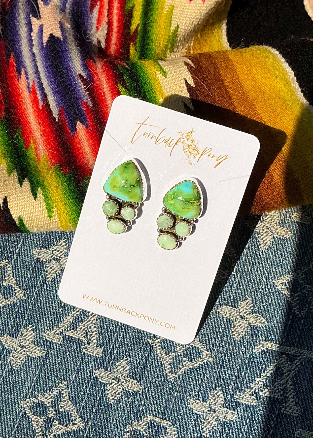 Clover Earrings - Turnback Pony ™ - Earrings