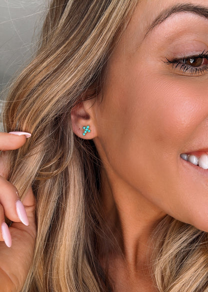 Cross Your Heart Studs