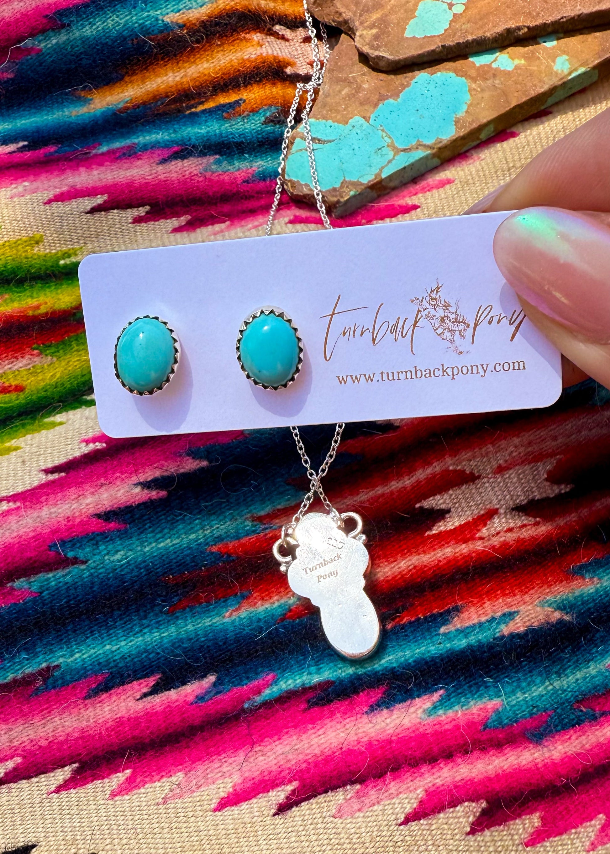 Best In Show Set - Turnback Pony ™ - Necklace earring set
