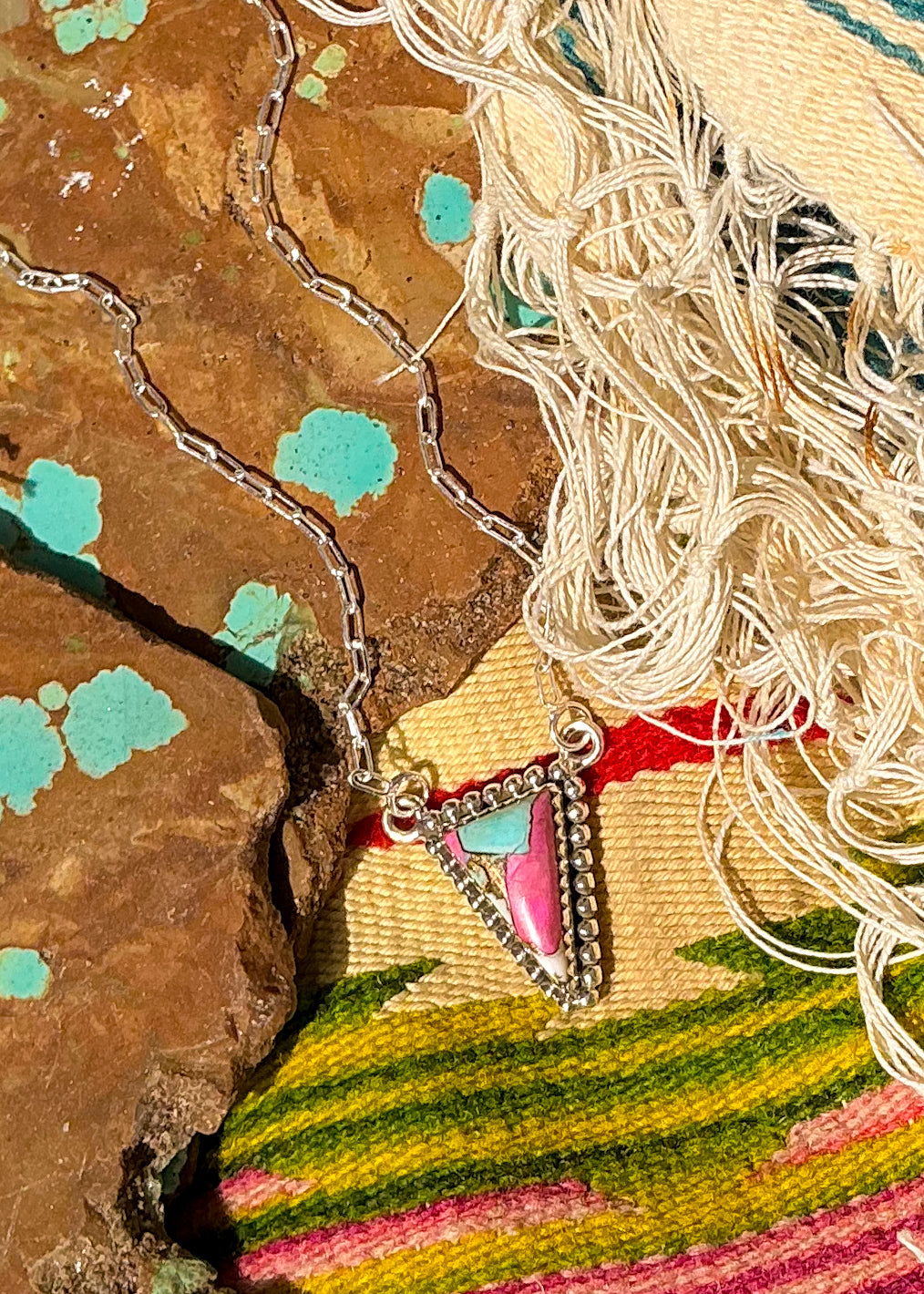 Maley Necklace (Cotton Candy) - Turnback Pony ™ - Necklace