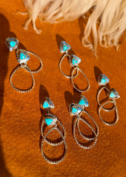 Vashti Hoop Earrings - Turnback Pony ™ - Earring