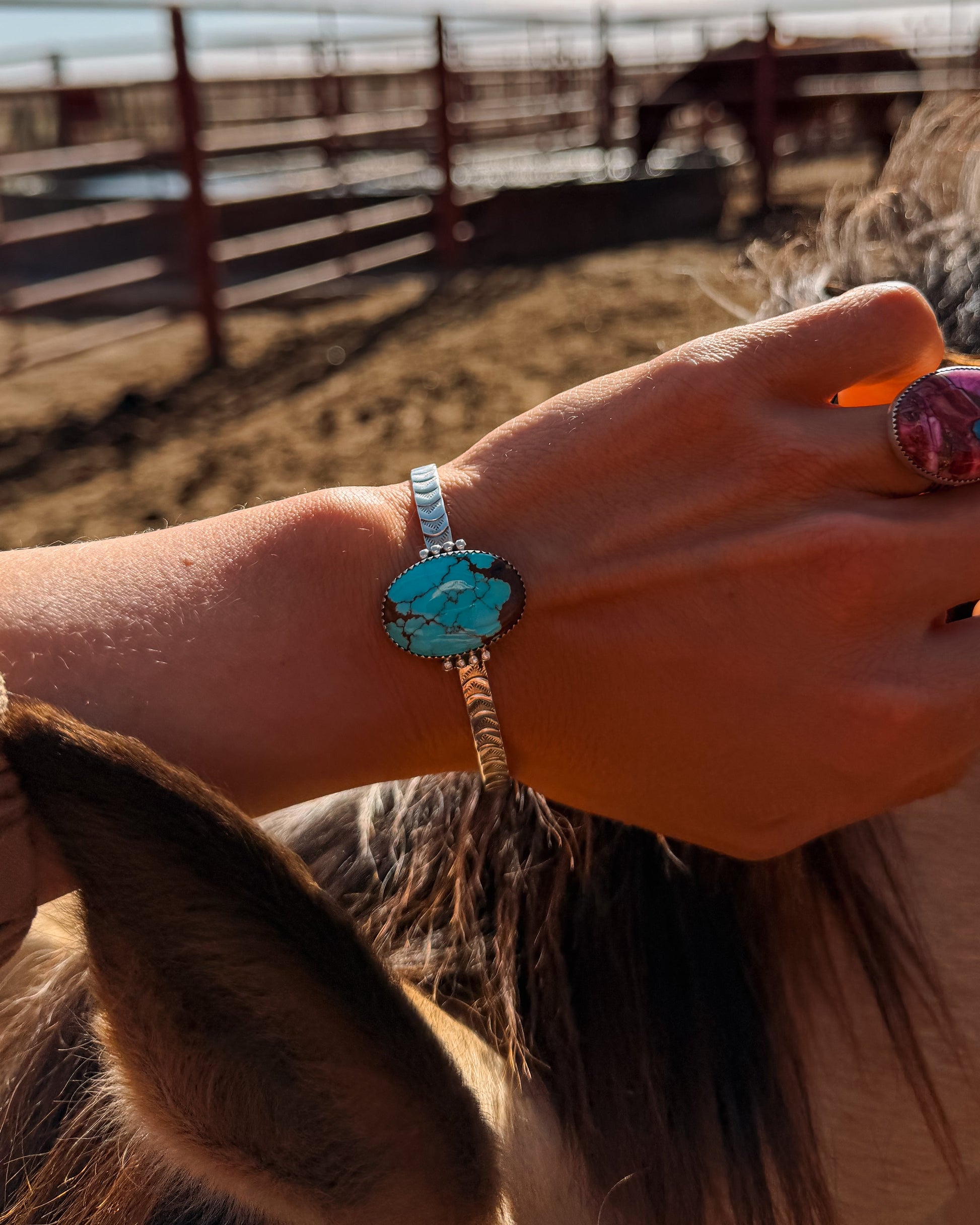 Roselee Cuff - Turnback Pony ™ - Bracelet