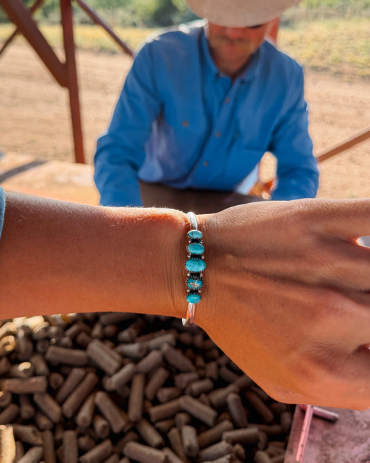 Obliged 5 Stone Bangle