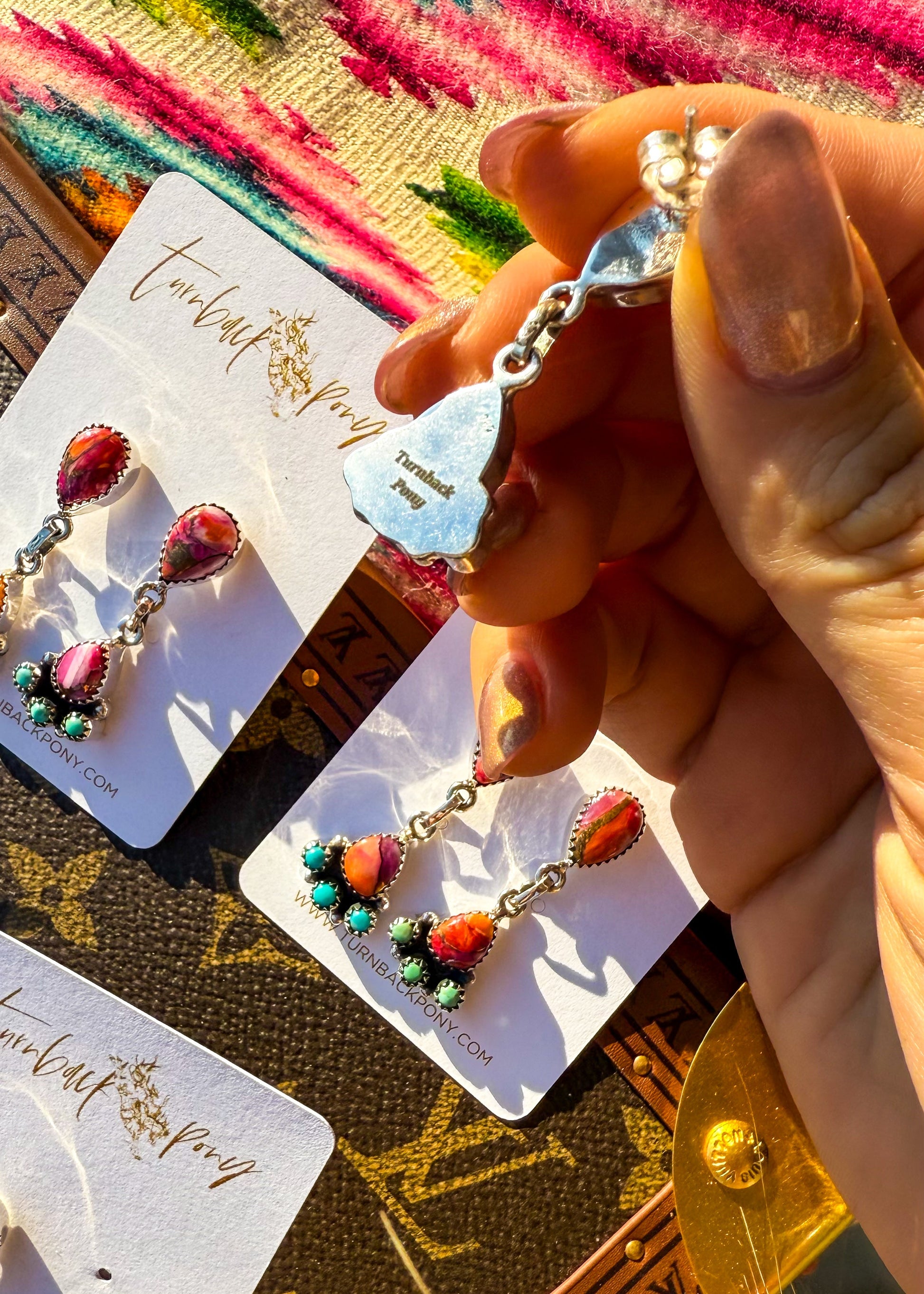 Starie  Range Earrings - Turnback Pony ™ - Earrings
