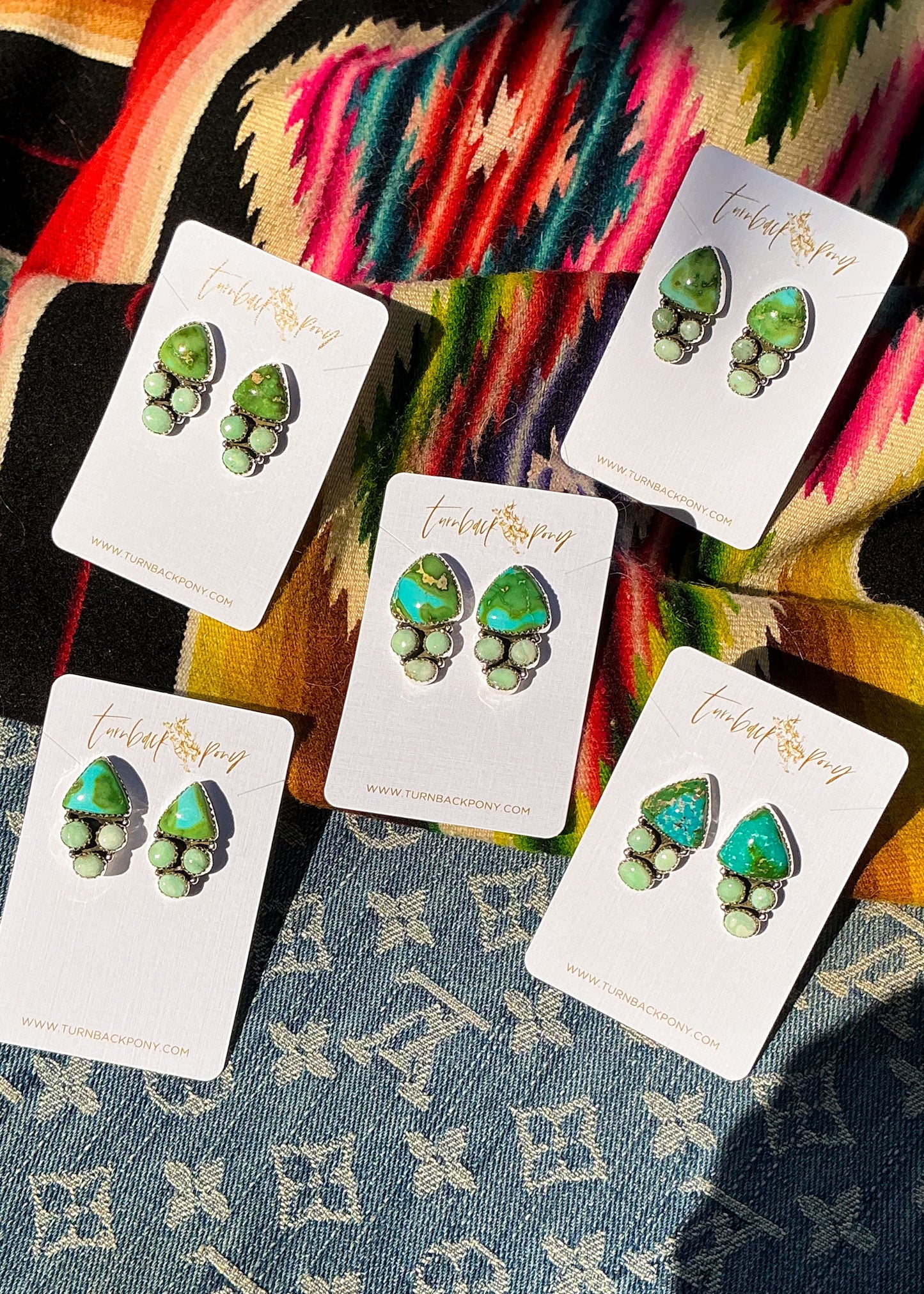 Clover Earrings - Turnback Pony ™ - Earrings