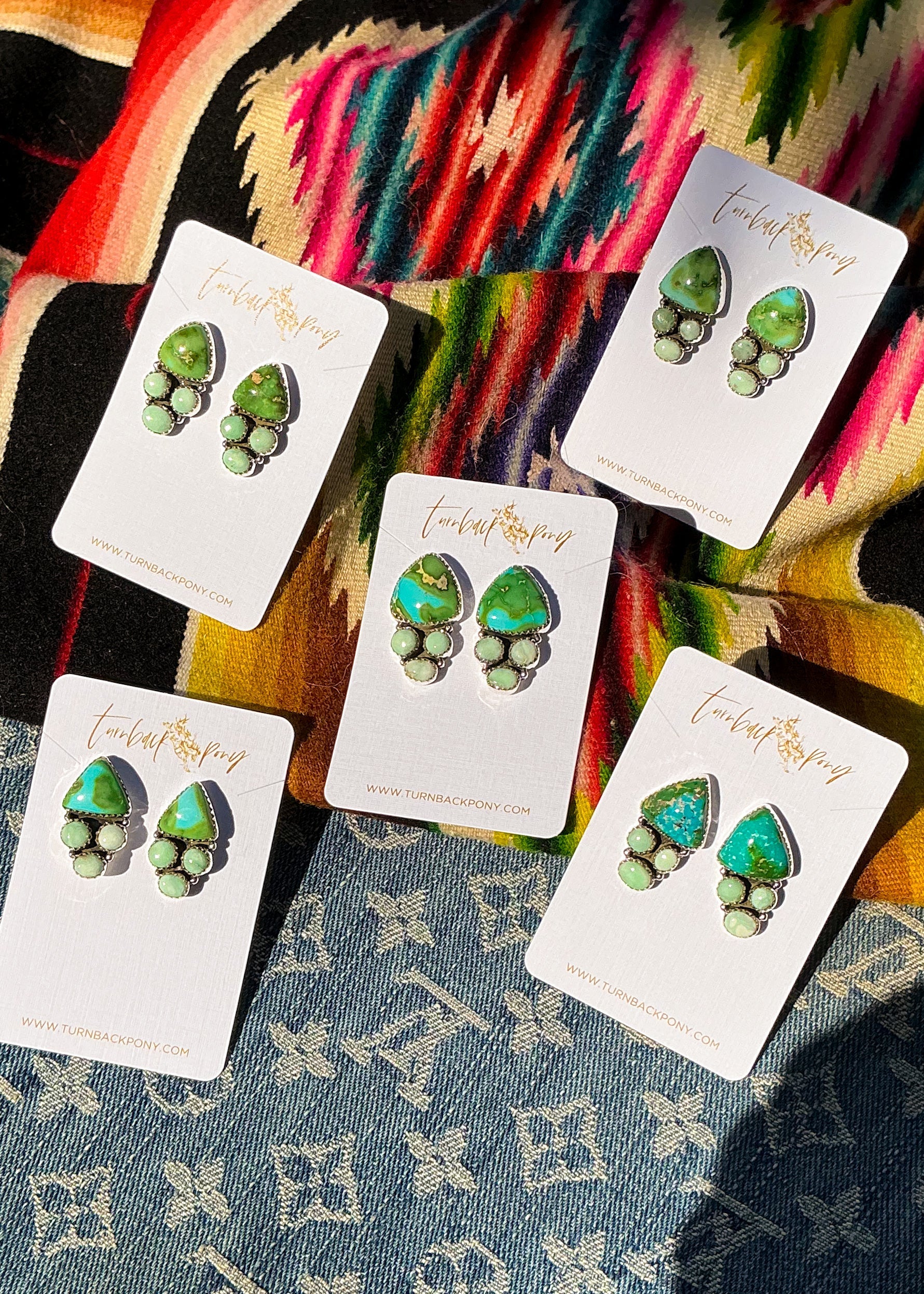 Clover Earrings - Turnback Pony ™ - Earrings