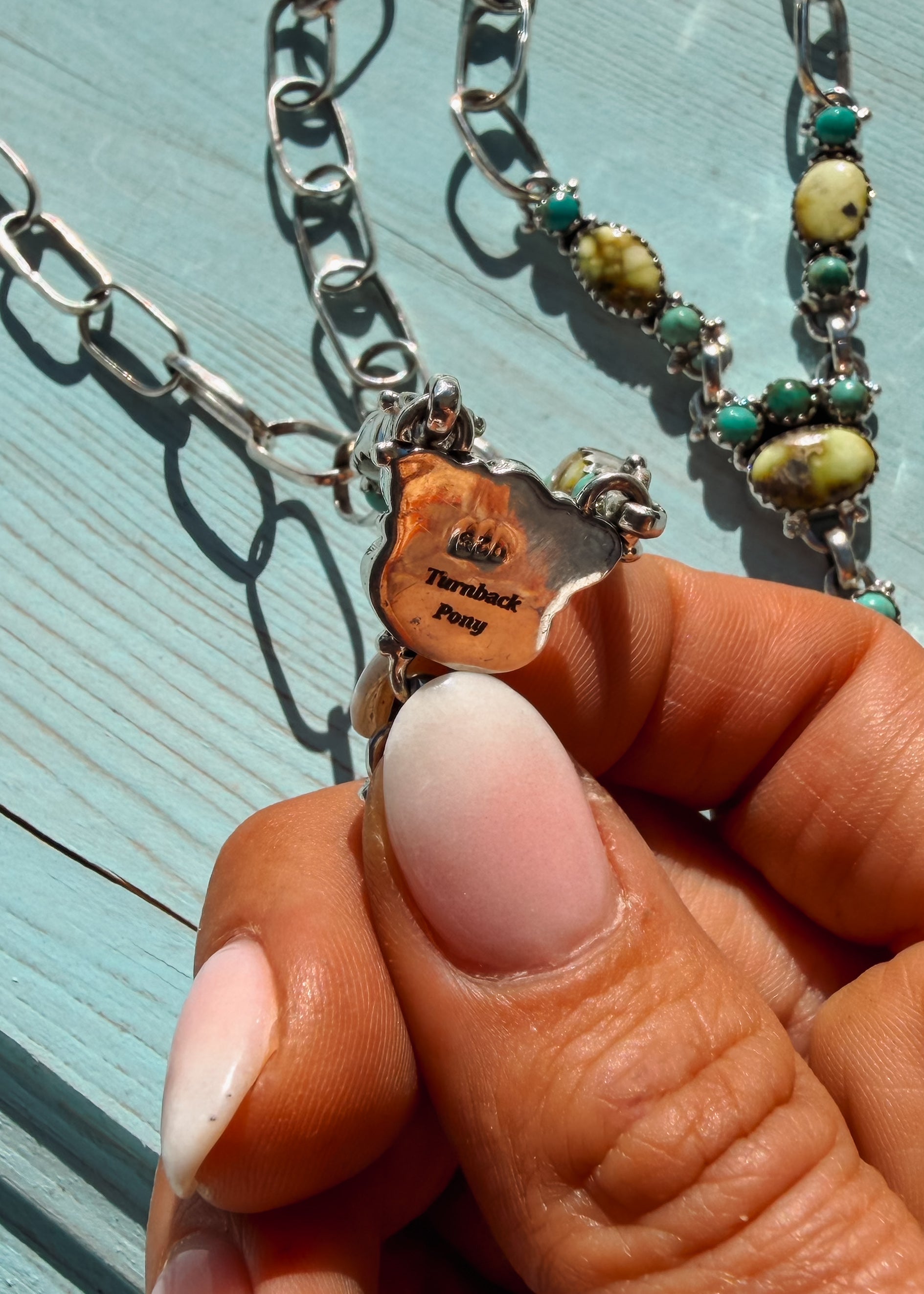 County Necklace - Turnback Pony ™ - Necklace