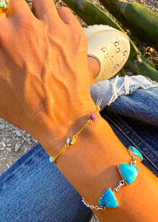 Cotton Candy Large Pony Club Bracelet - Turnback Pony ™ - Bracelet