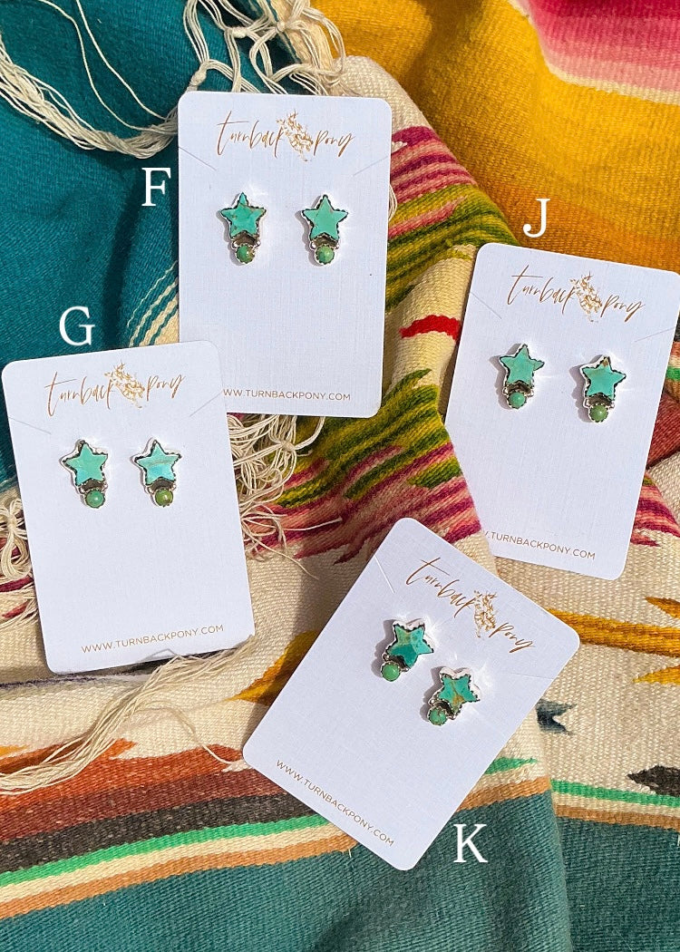 American Studs - Turnback Pony ™ - Earrings