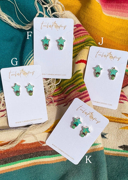 American Studs - Turnback Pony ™ - Earrings