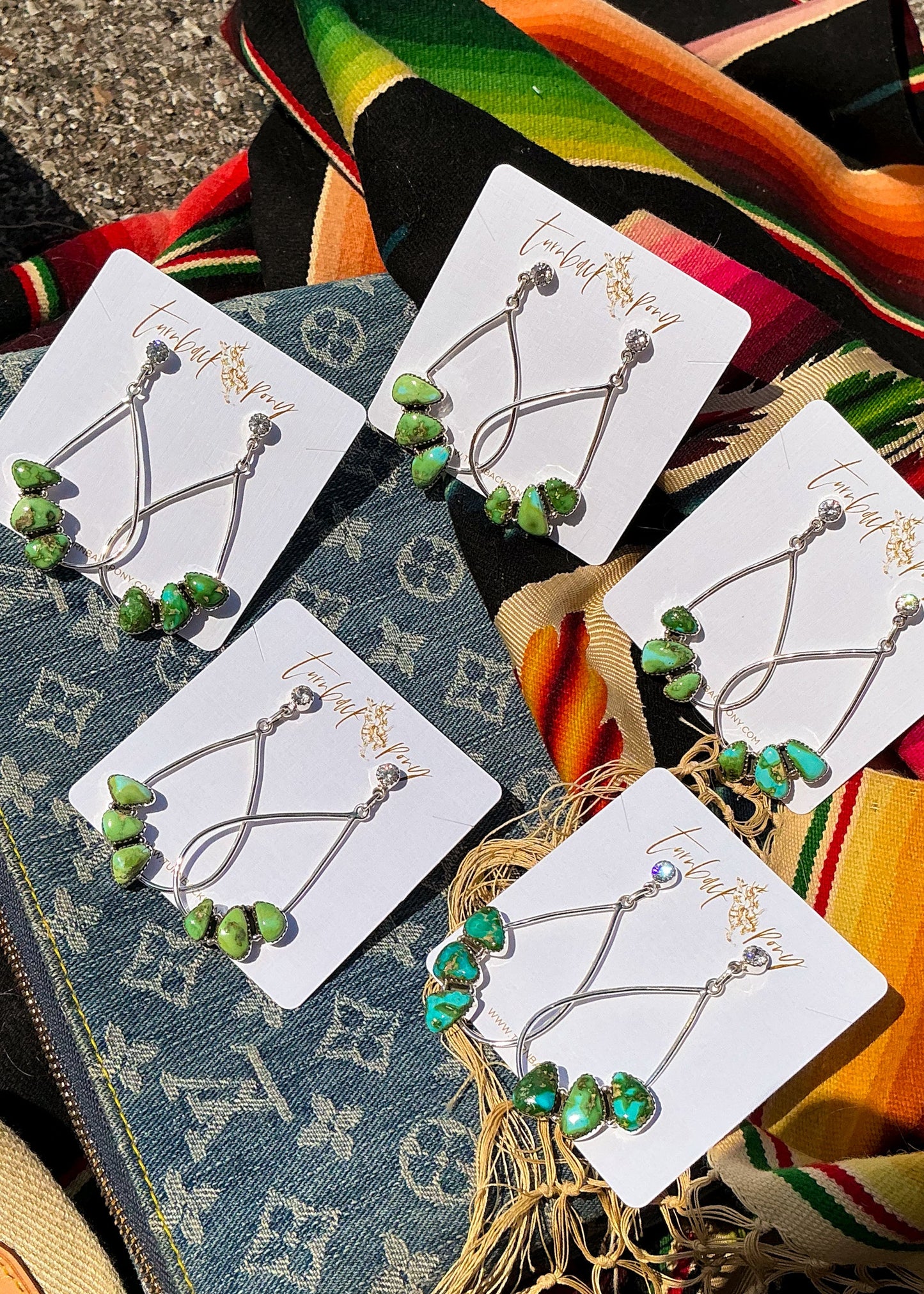 Lacie Earrings - Turnback Pony ™ - Earrings