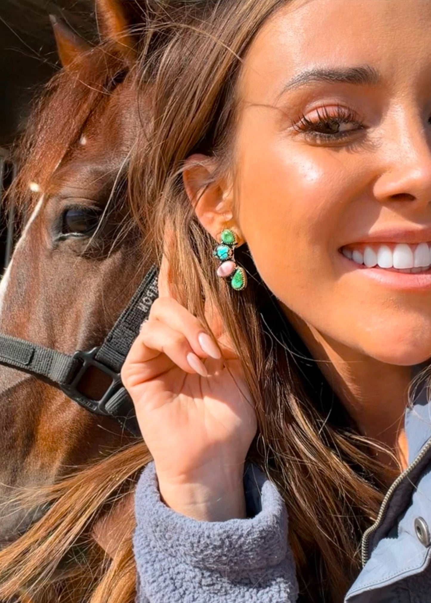 Via Linda Stud Earrings