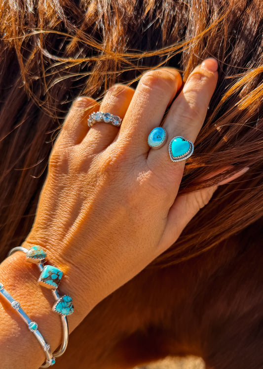 Hidden Heart Adjustable Ring - Turnback Pony ™ - Ring