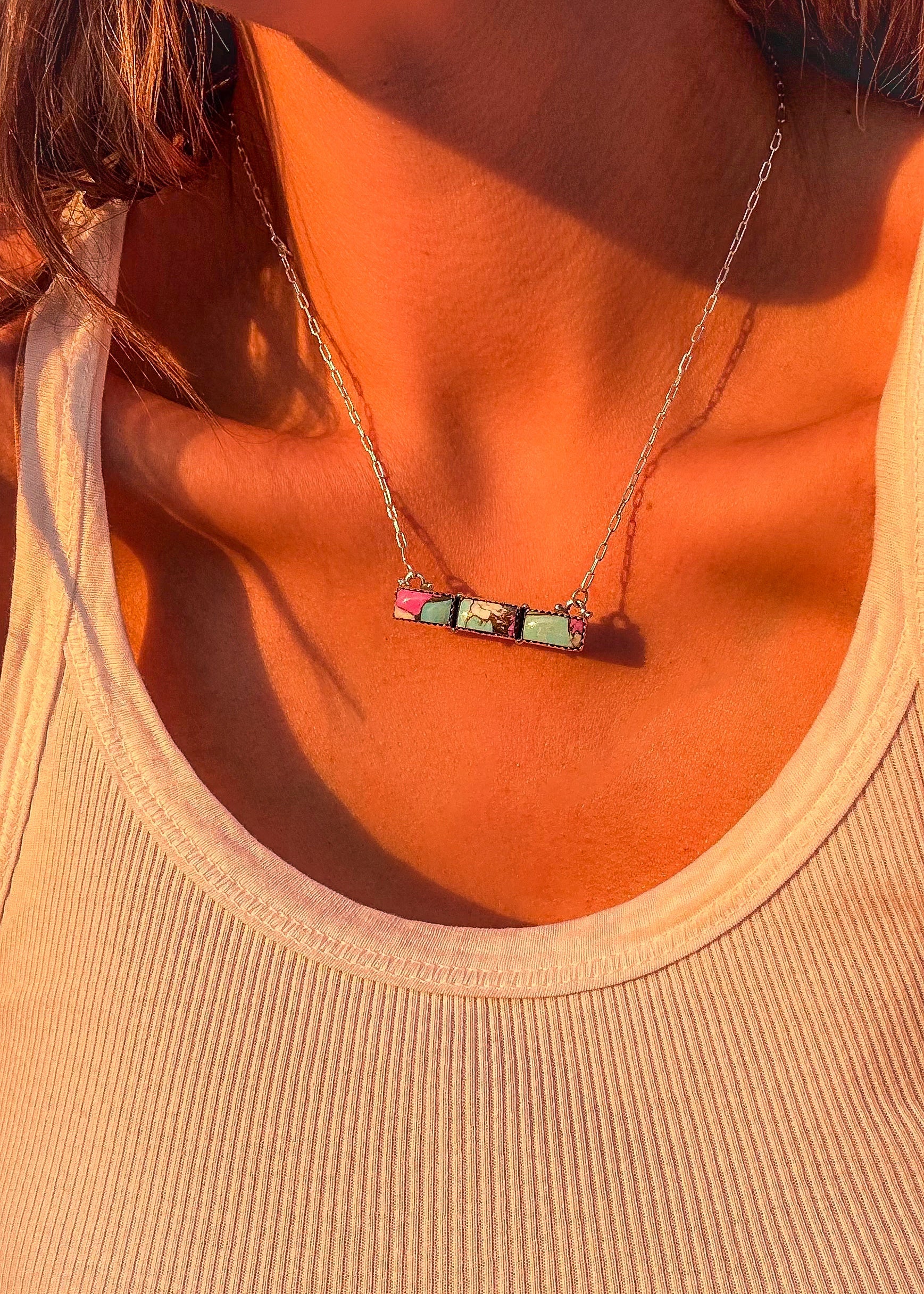 Prairie Necklace - Turnback Pony ™ - Necklace