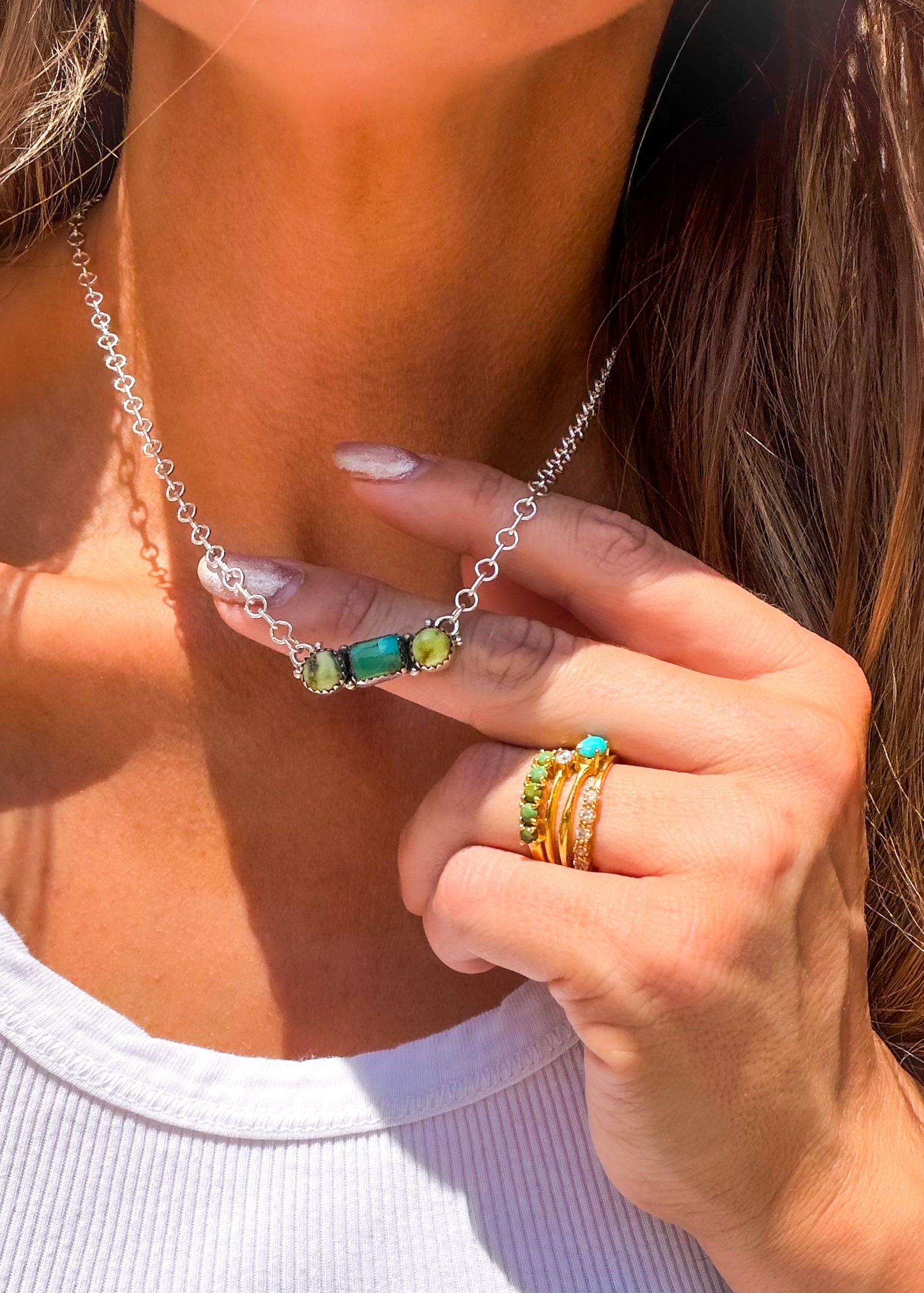 Iris Necklace - Turnback Pony ™ - Necklace