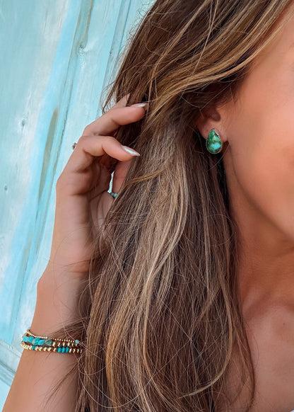 Spring Showers Studs - Turnback Pony ™ - Earrings