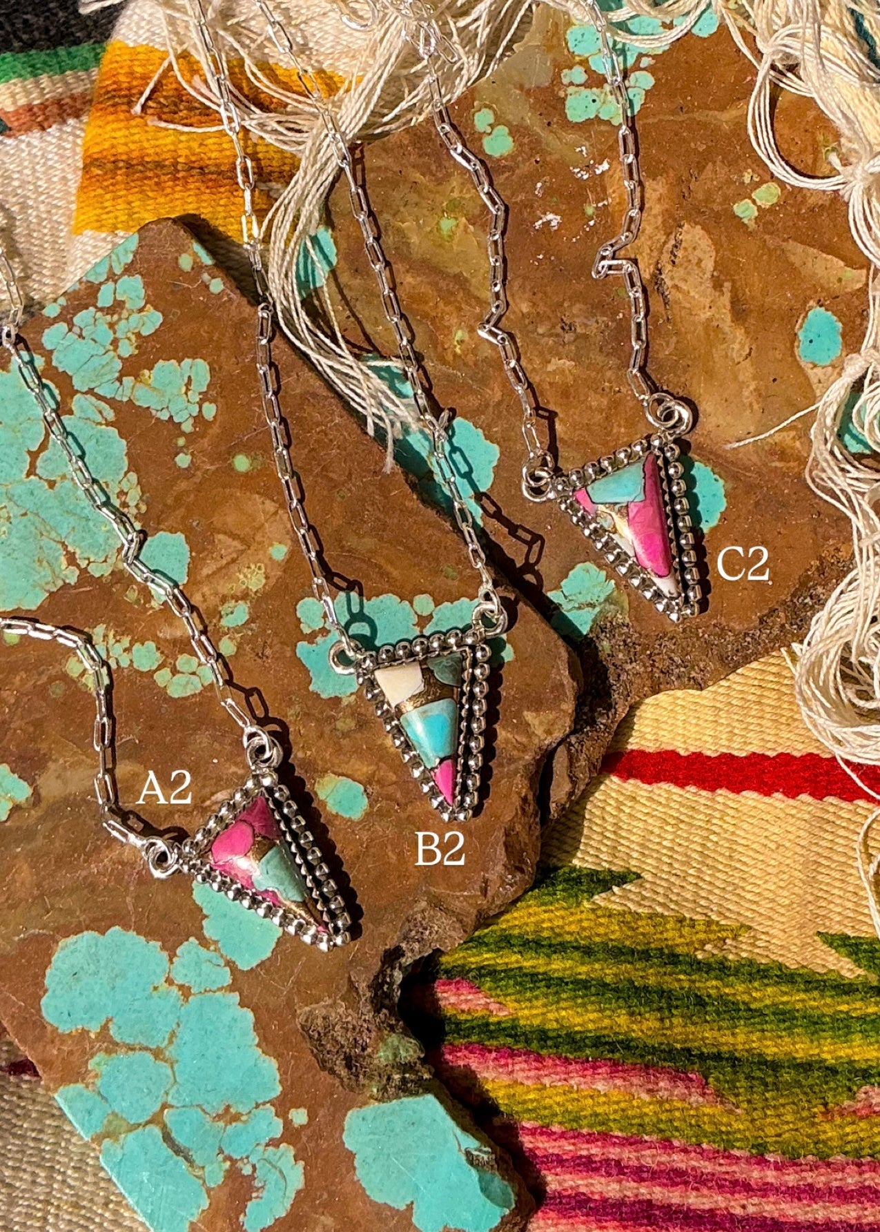 Maley Necklace (Cotton Candy) - Turnback Pony ™ - Necklace